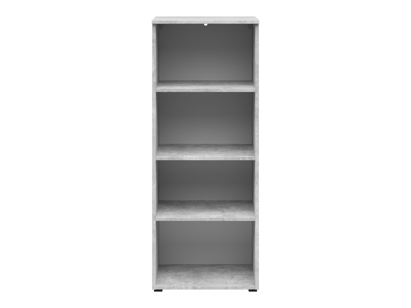 Levně Regál MultiDo 45 cm se 4 policemi - Black Red White - BRW