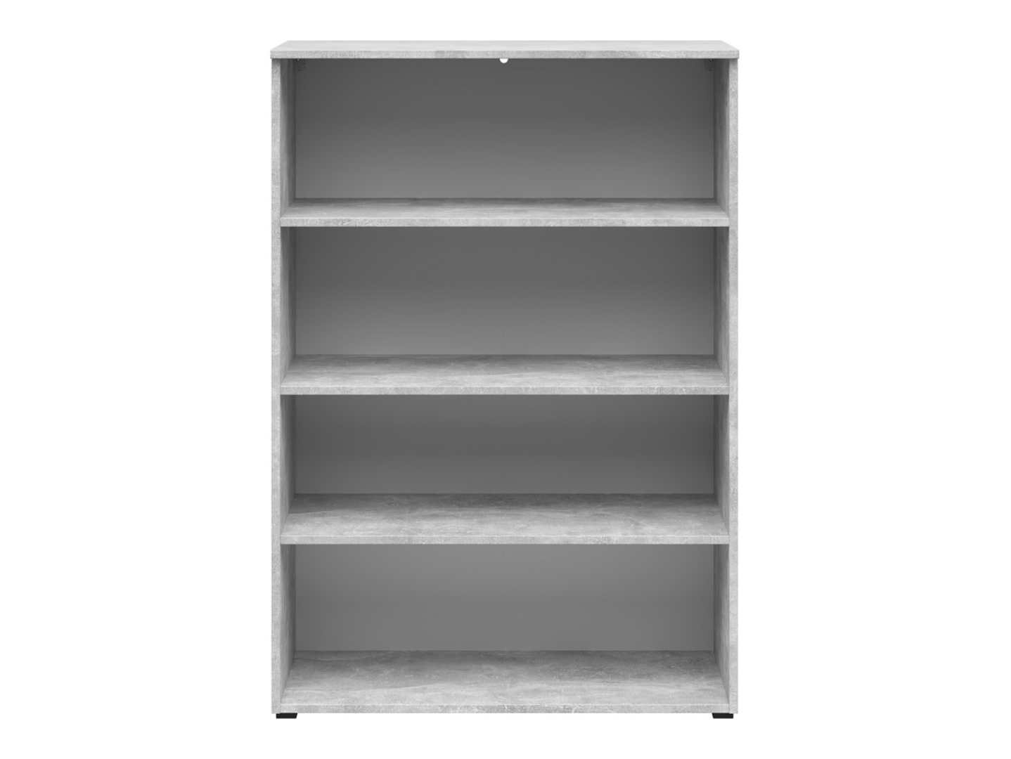 Levně Regál MultiDo 80 cm se 4 policemi. - Black Red White - BRW