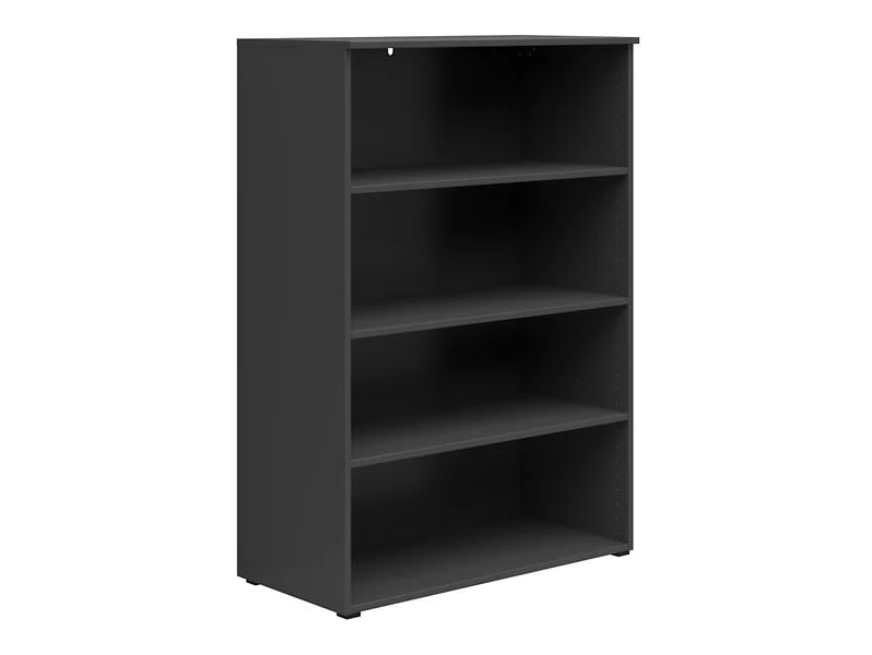 

Regál MultiDo 80 cm se 4 policemi. - Black Red White - BRW