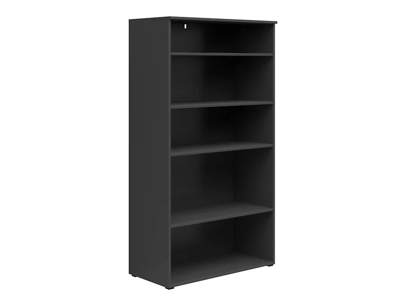 

Regál MultiDo 80 cm s 5 policemi. - Black Red White - BRW