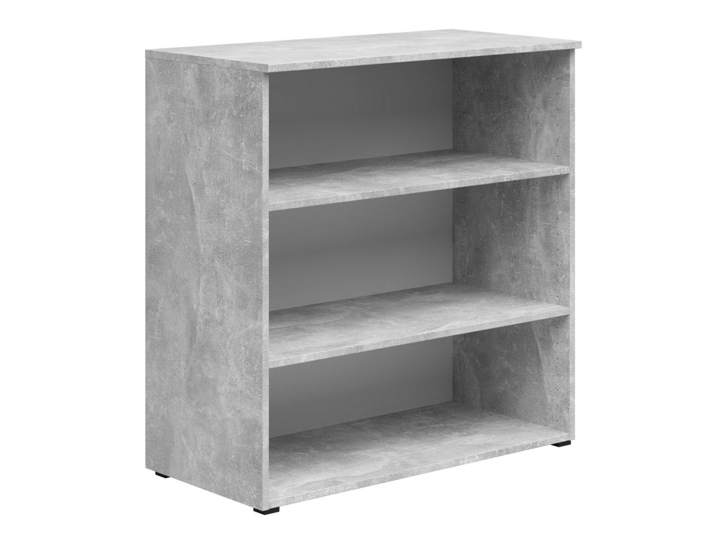 Levně Regál MultiDo 80 cm s 3 policemi - Black Red White - BRW