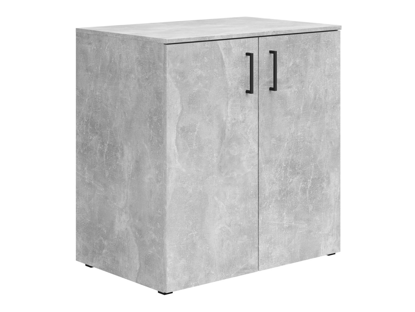 Levně Dvoudveřová skříňka MultiDo 80 cm - Black Red White - BRW