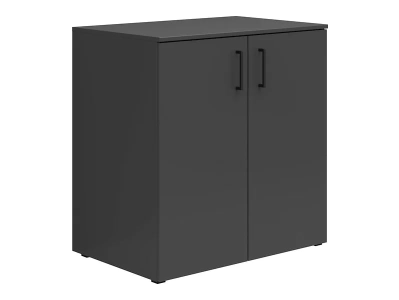 

Dvoudveřová skříňka MultiDo 80 cm - Black Red White - BRW