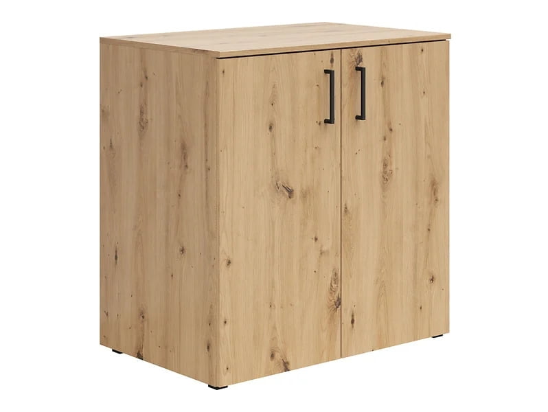 Dvoudveřová skříňka MultiDo 80 cm - Black Red White - BRW