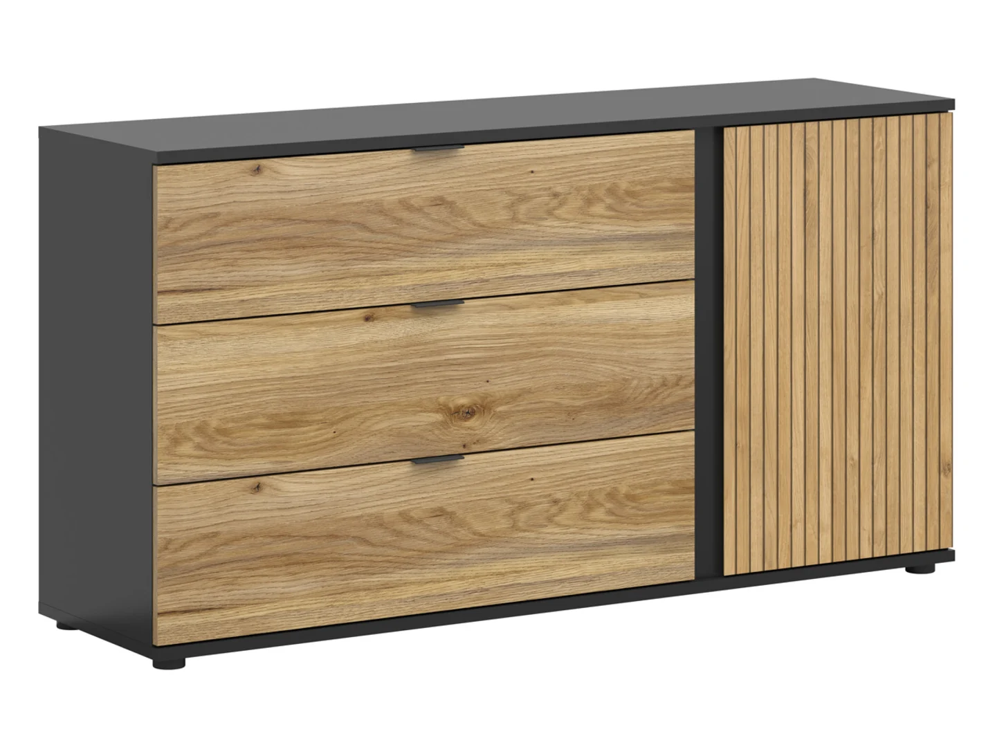 

Komoda Luen - Black Red White - BRW