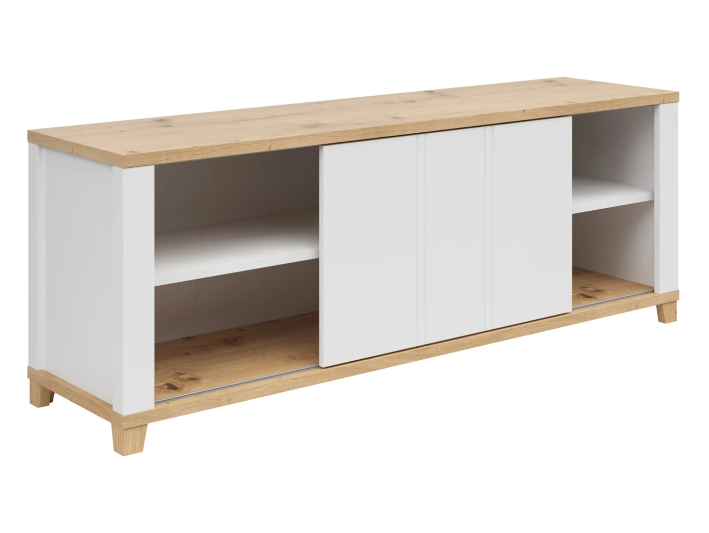 

Komoda Hygge - Black Red White - BRW