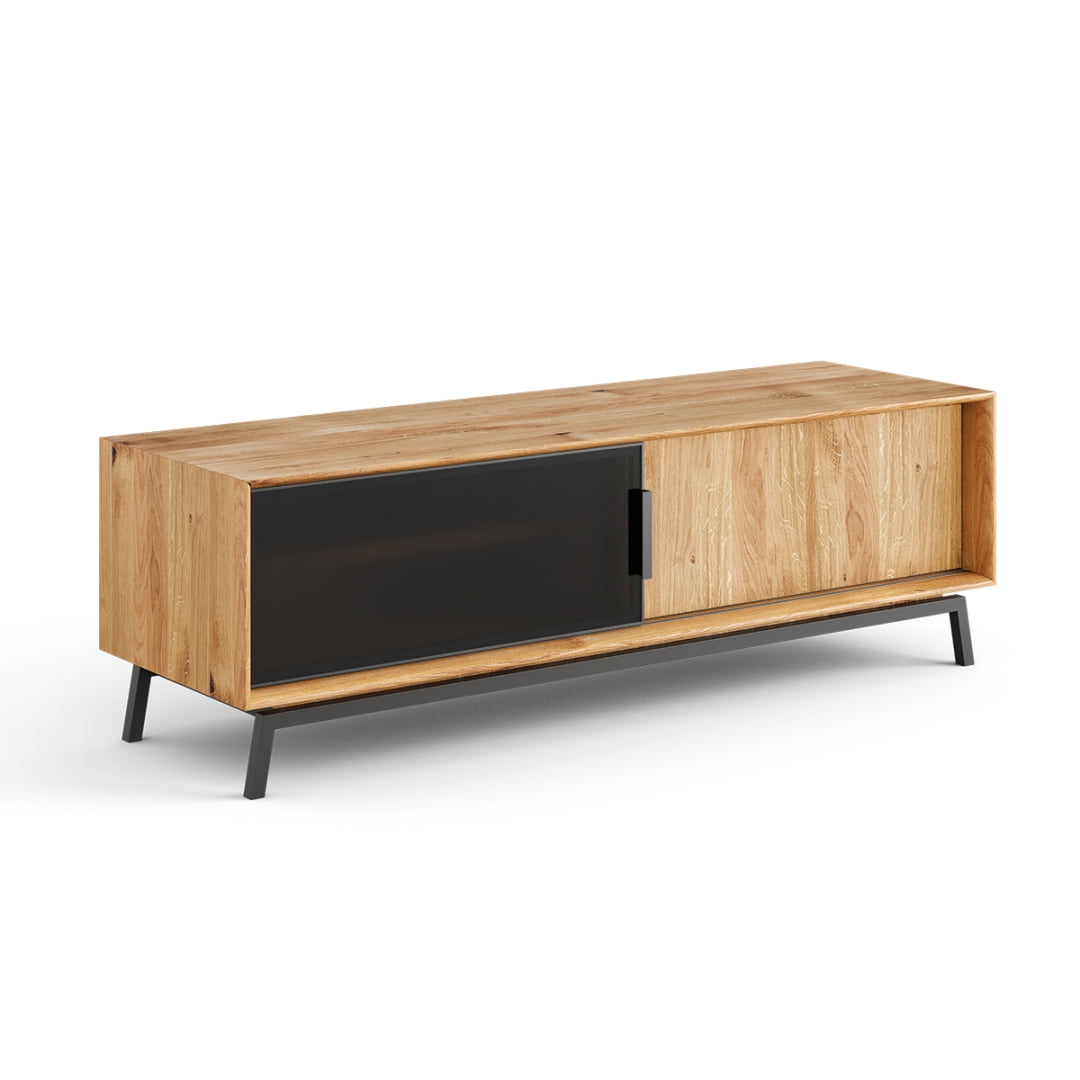 Levně TV stolek s prosklením Modern Loft - Katmandu