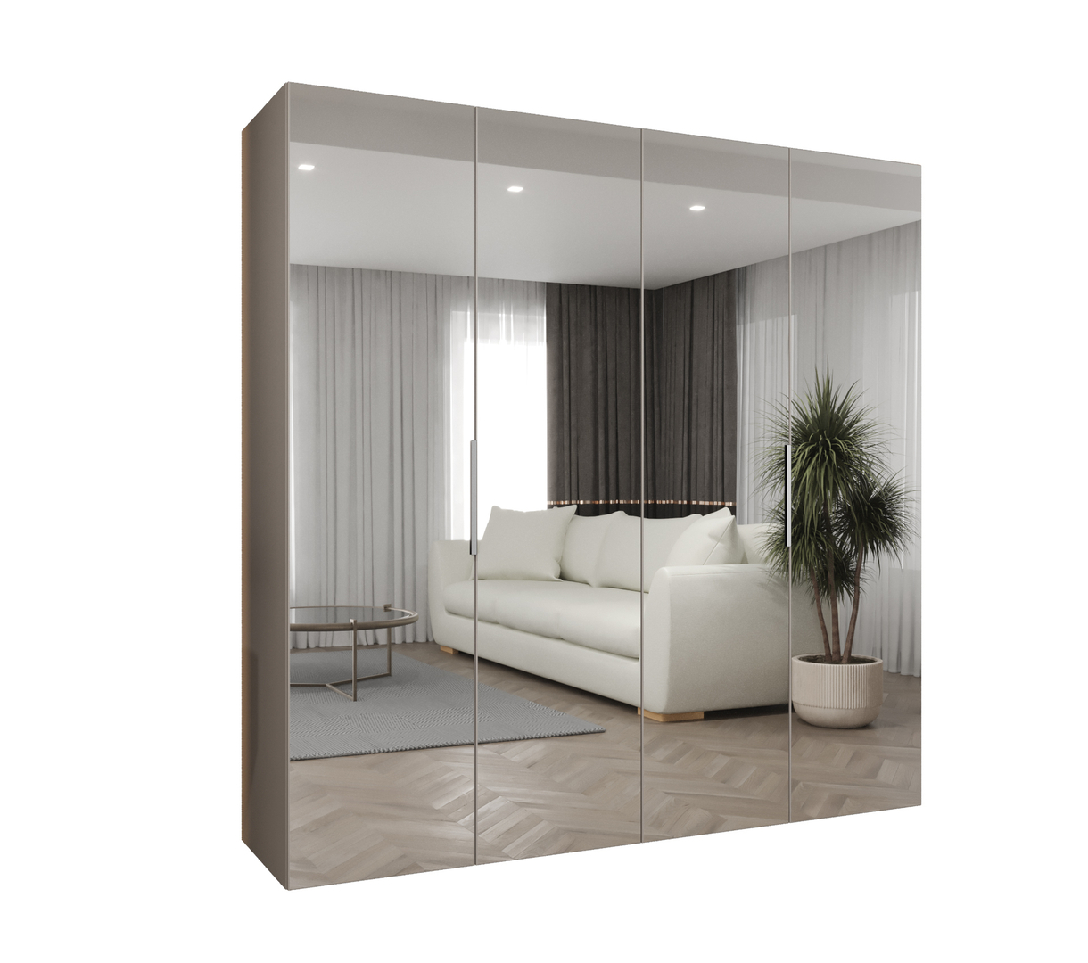Levně Skříň s otočnými dveřmi Marbella 3 200 - Abiks Meble