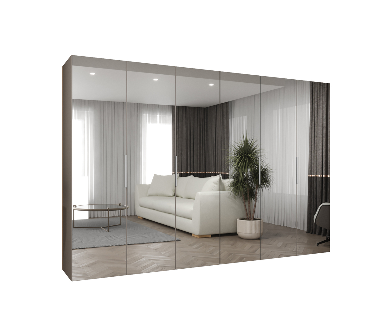 Levně Skříň s otočnými dveřmi Marbella 3 300 - Abiks Meble