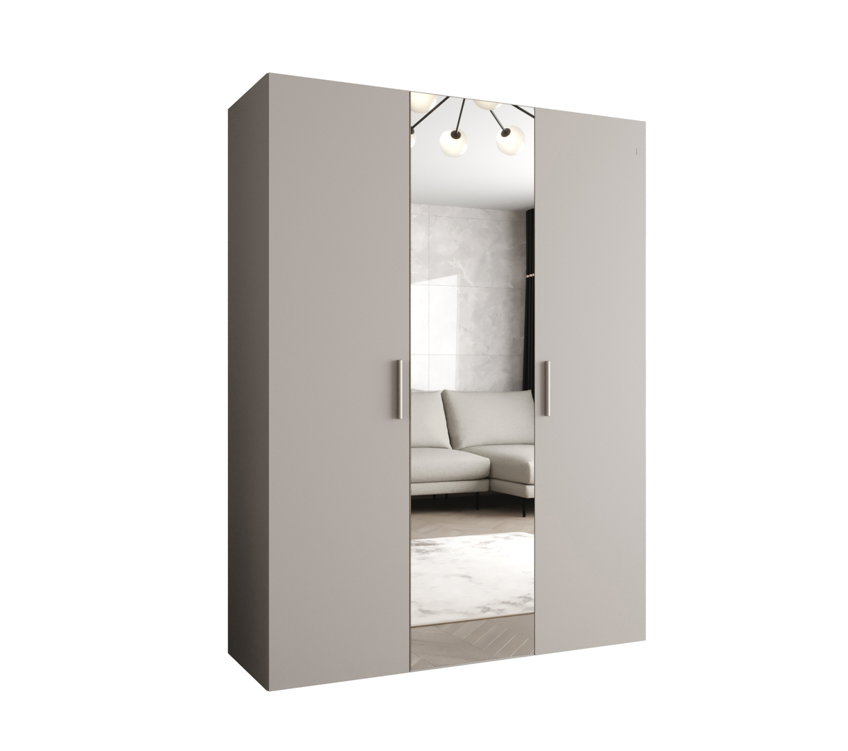 Levně Skříň Bari 2 150 cm - Abiks Meble