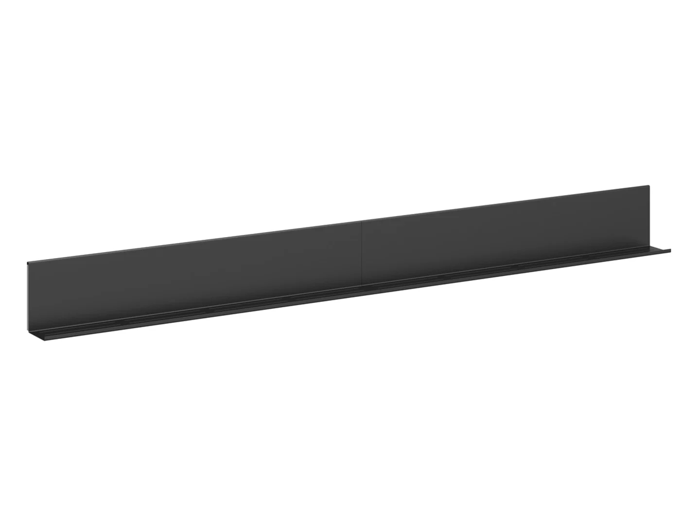 Levně Osvětlená police do kompletu kuchyňské linky Milino 225 cm - Black Red White - BRW