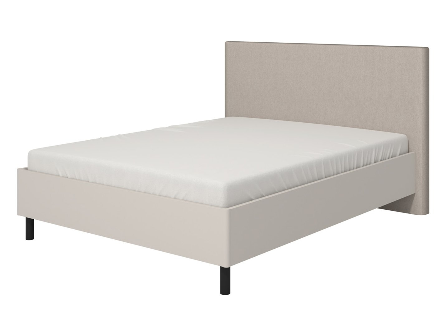 Levně Postel Serdica 160 - Black Red White - BRW