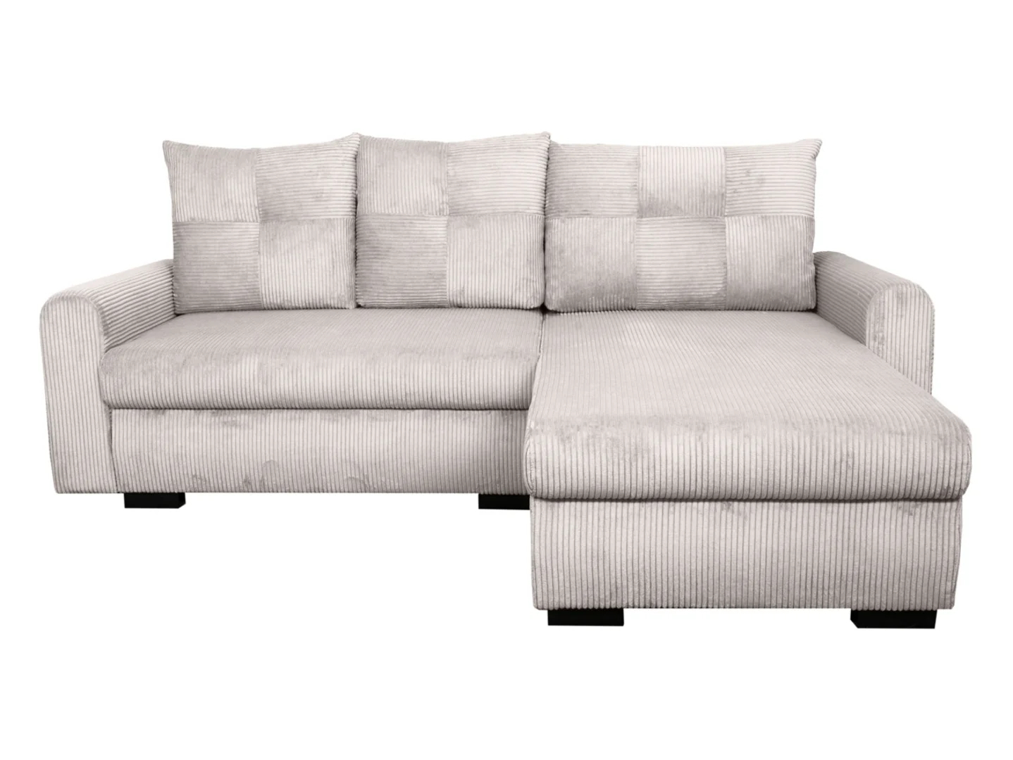 Levně Rohová sedací souprava Bolzano - Black Red White - BRW