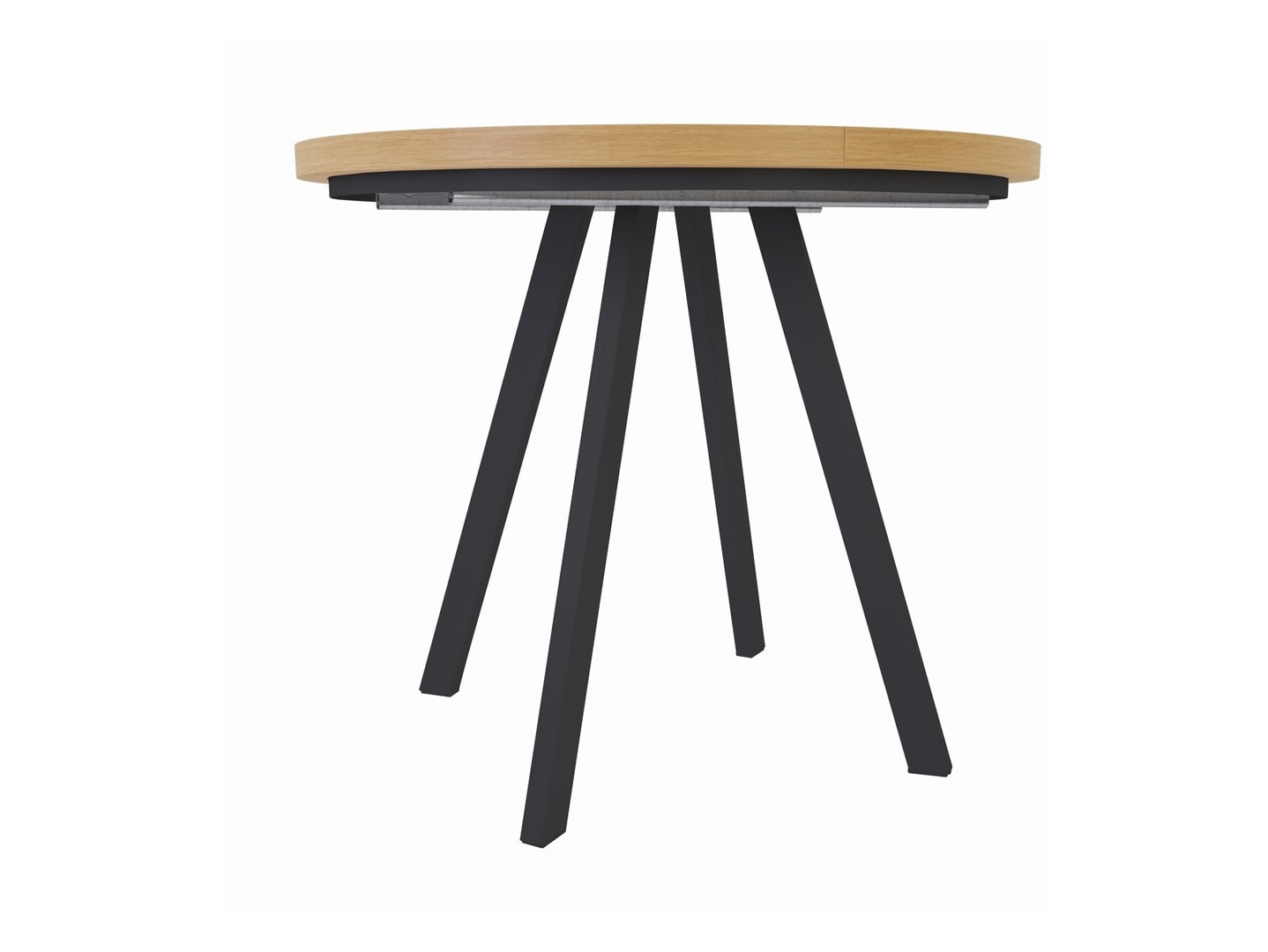 Levně Rozkládací stůl Pares 90 - Black Red White - BRW