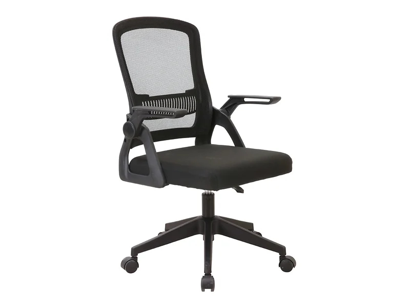 Levně Otočné křeslo Riya - Black Red White - BRW