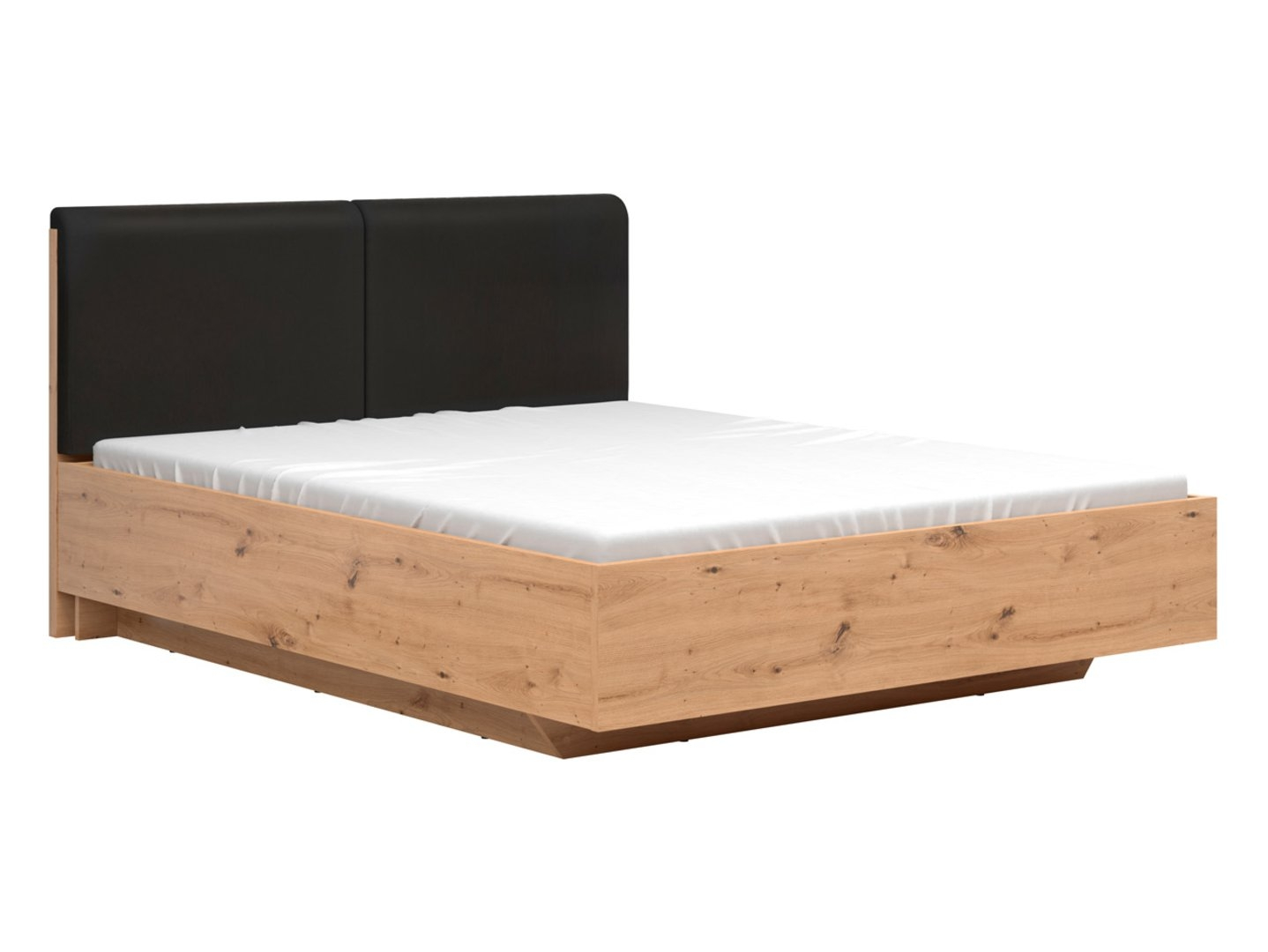 Levně Postel 160x200 Lamea - Black Red White - BRW