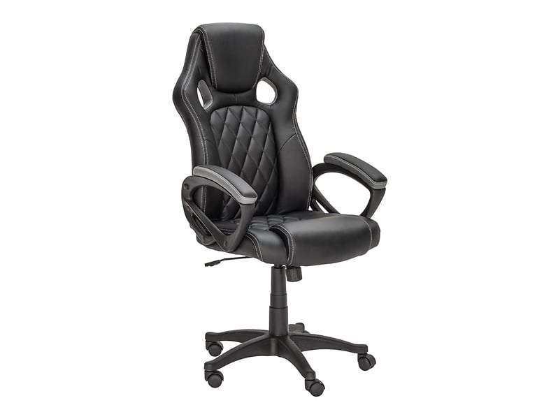 Levně Křeslo Nikki - Black Red White - BRW