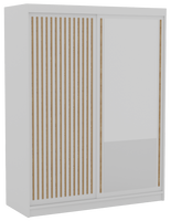 Levně Šatní skříň Delia 180 cm - ADRK FURNITURE