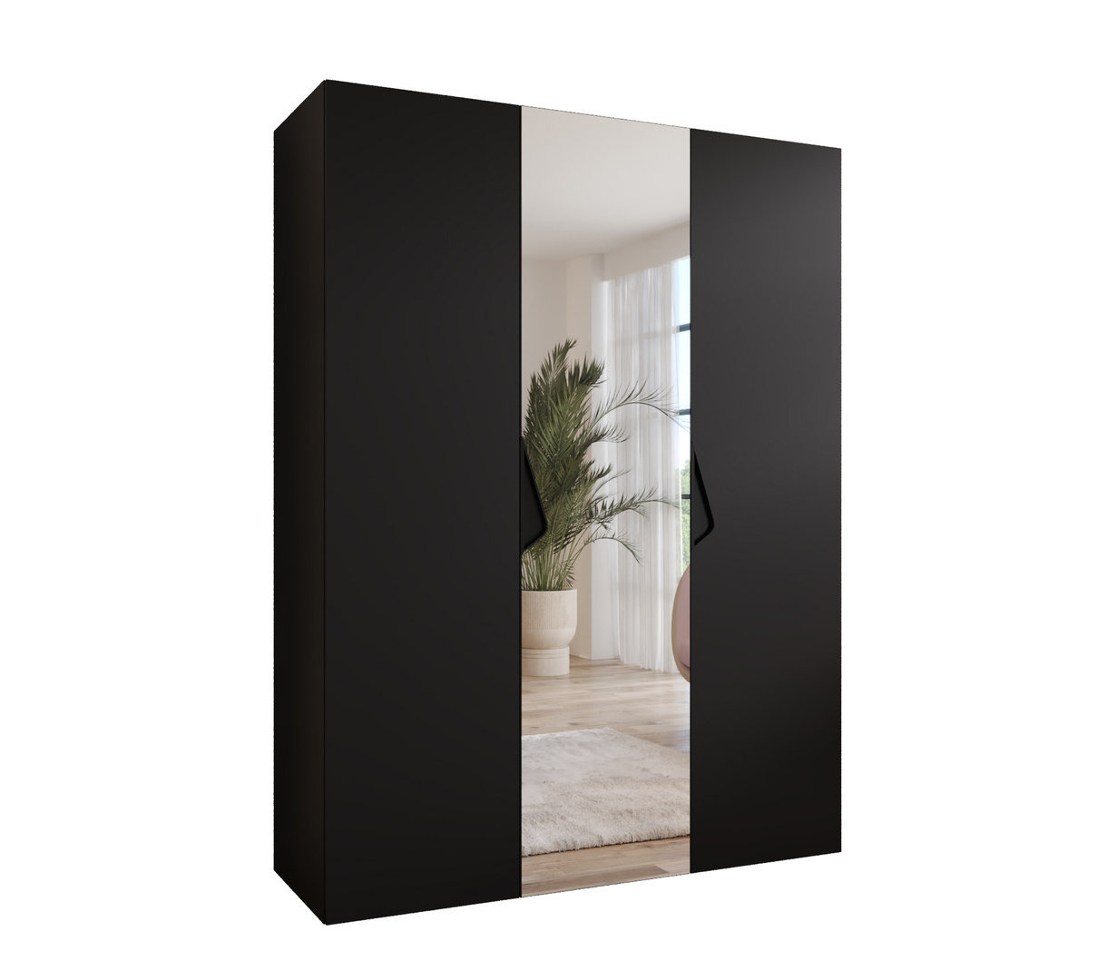 Levně Šatní skříň Sandi 2 150 cm - Abiks Meble