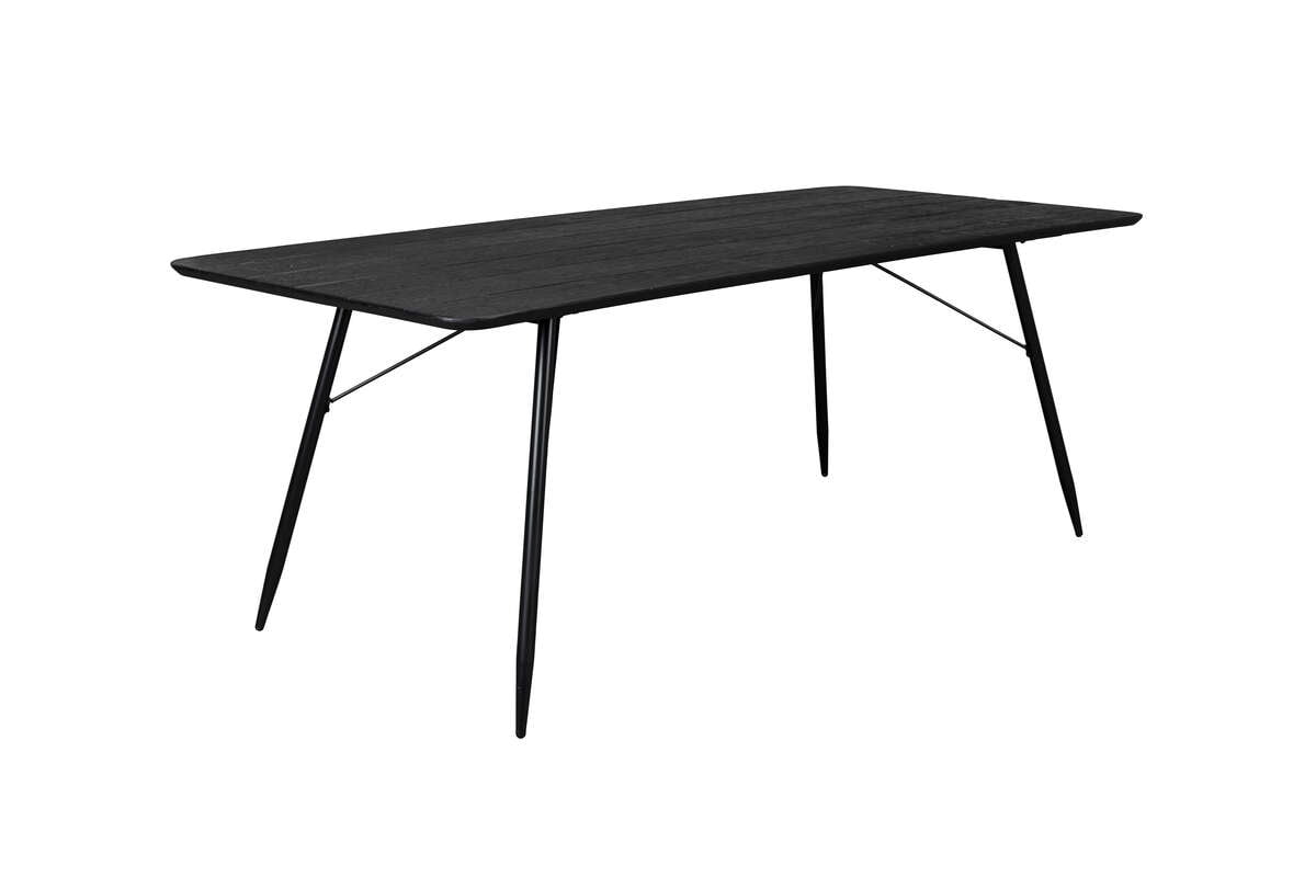Černý stůl Roger 200x90 cm - Dutchbone
