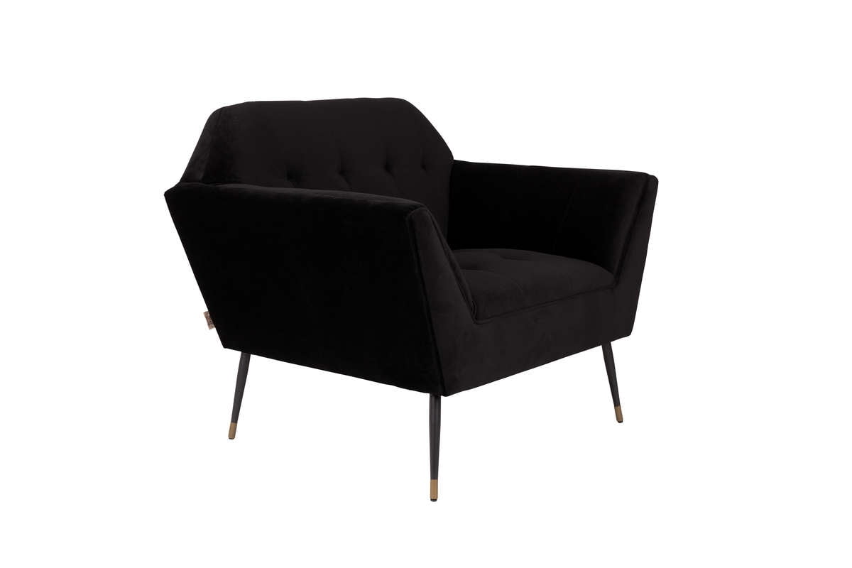 

Černé lounge křeslo Kate - Dutchbone