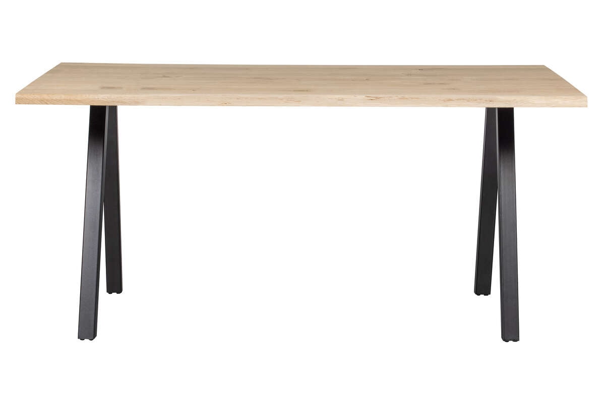 

Dubový stůl Tablo 199x90 s nohami ve tvaru X - Woood