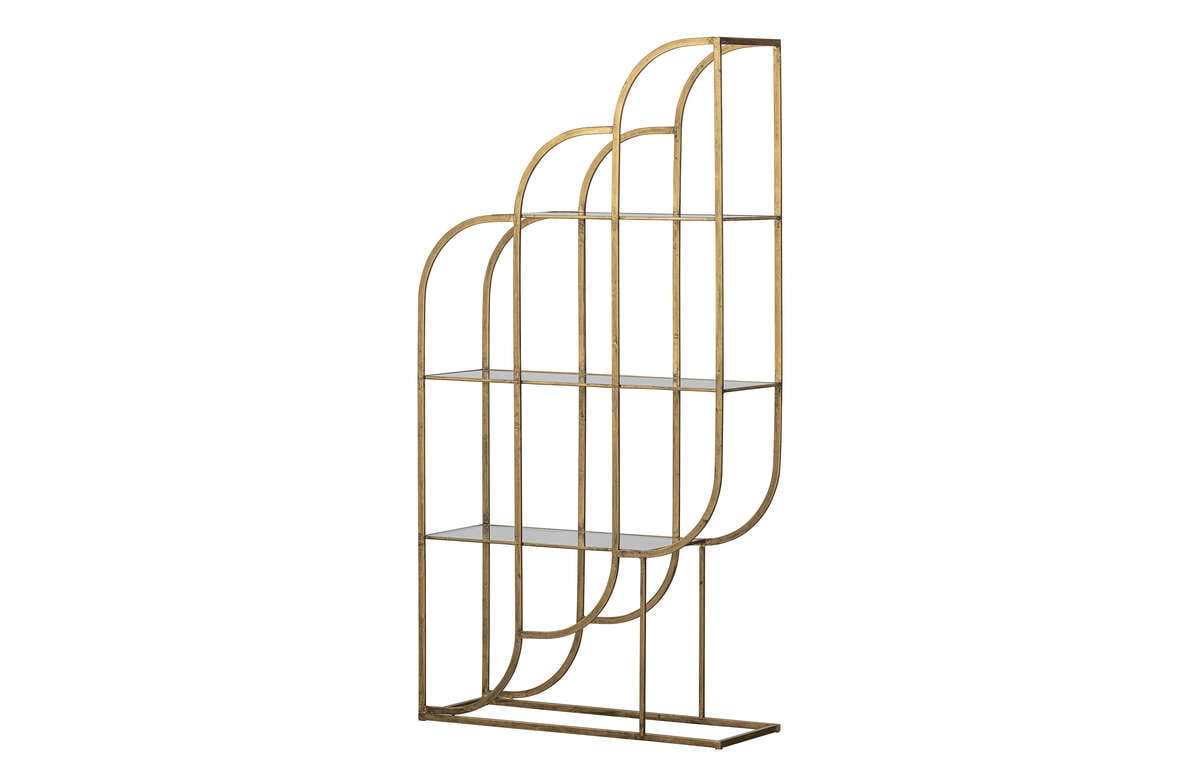 

Regál Intense, antická mosaz, 96 cm - Be Pure