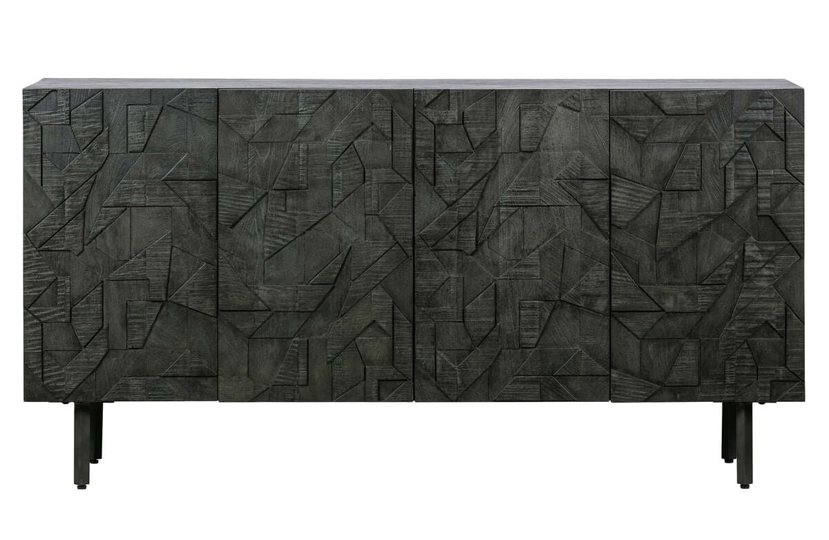 

Szafa COUNTER SIDEBOARD drewniany czarny - Be Pure
