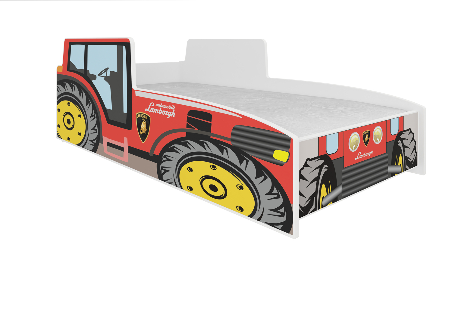Levně Postel s matrací Tractor 160 cm - ADRK FURNITURE