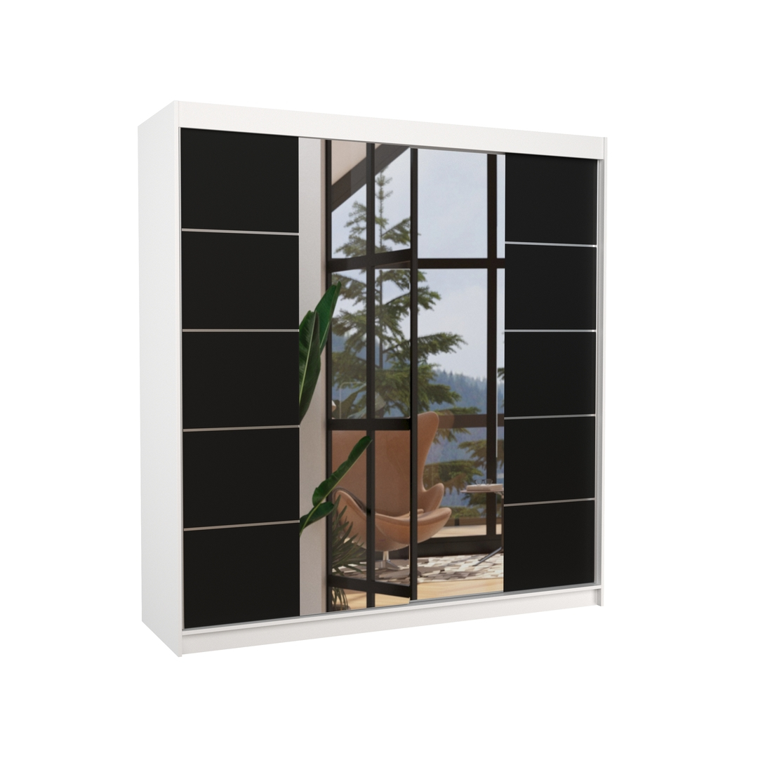 Levně Šatní skříň Dalmatia 200 cm - ADRK FURNITURE