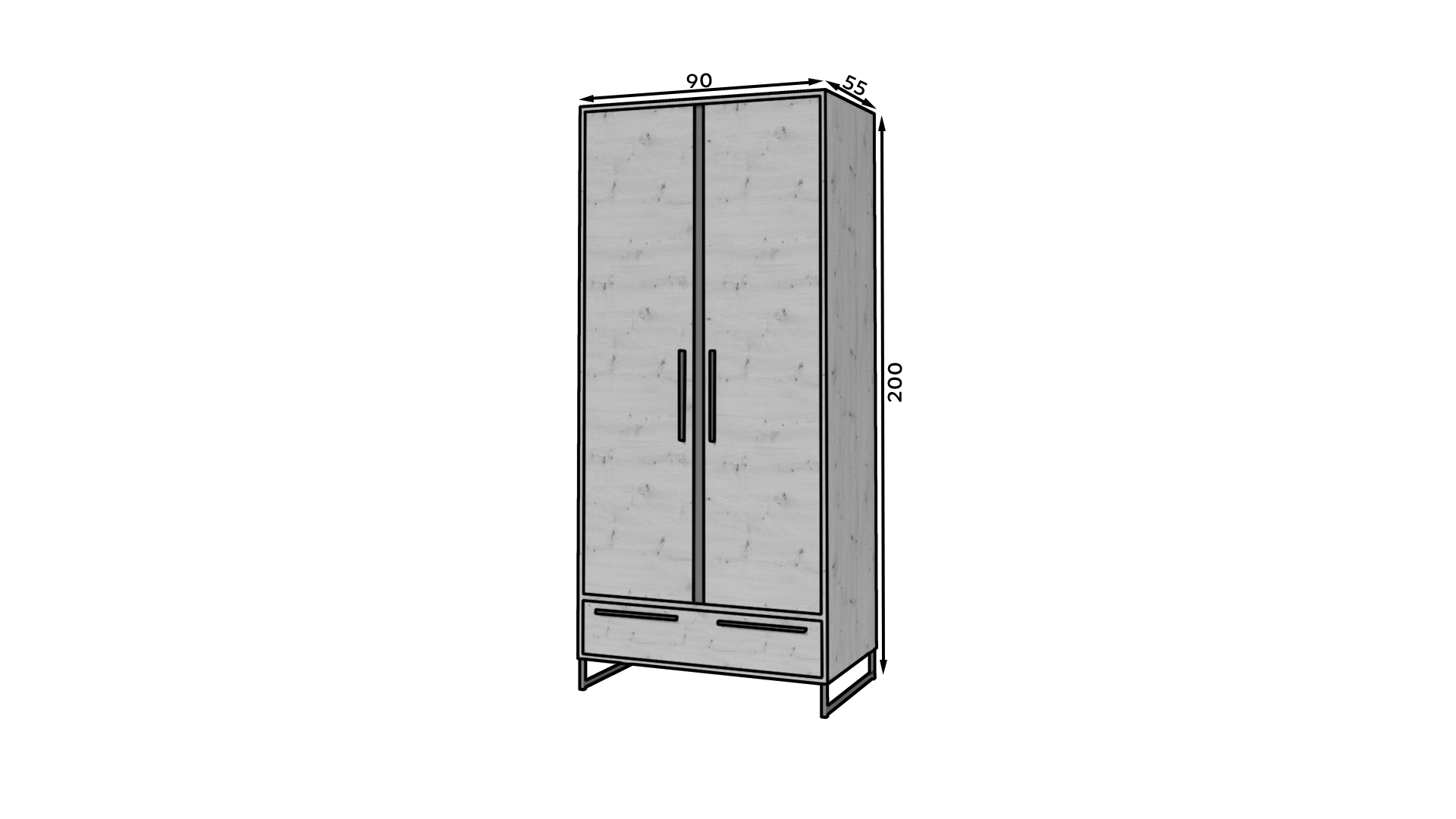 Levně Skříň Aria - ADRK FURNITURE