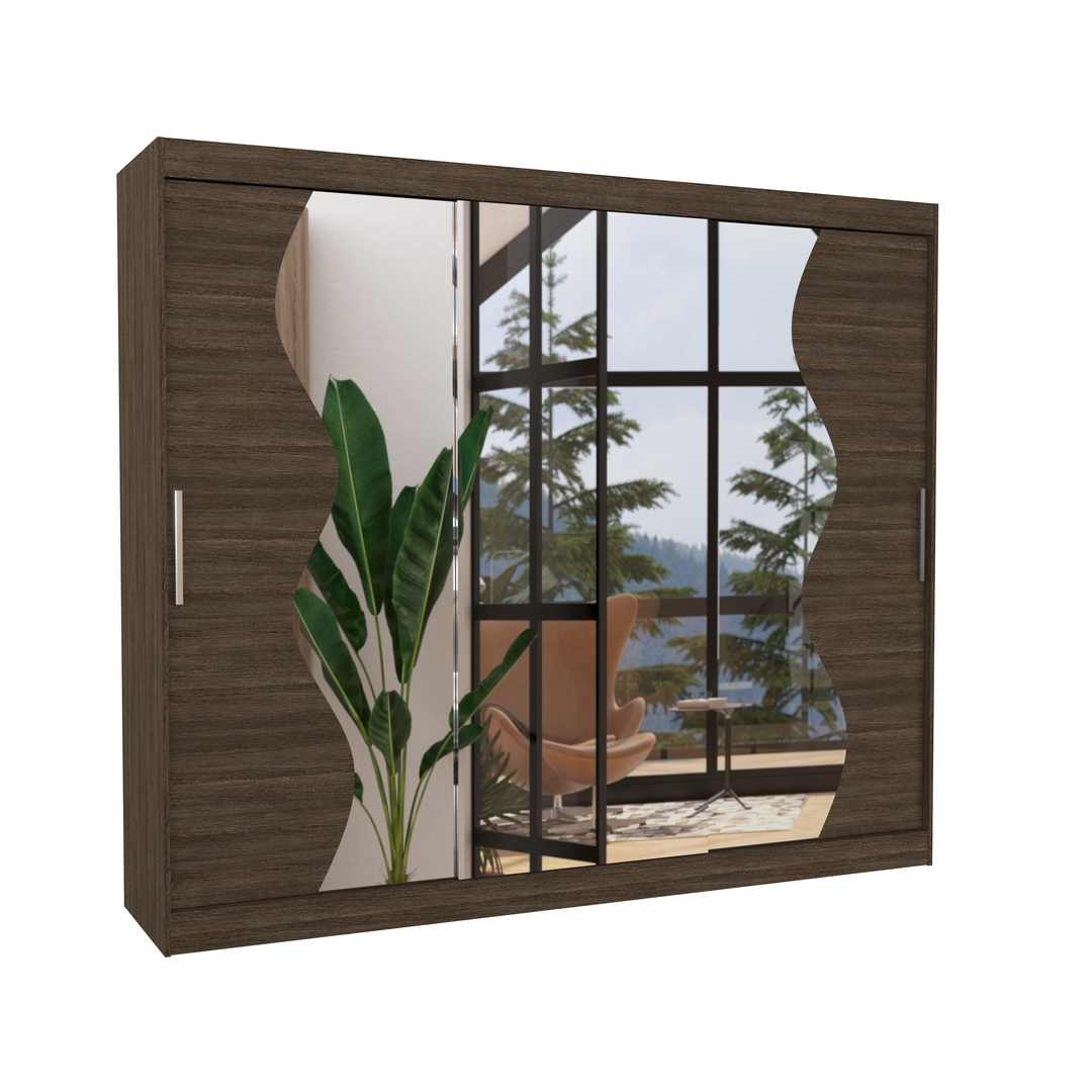 Levně Šatní skříň Sharon 250 cm - ADRK FURNITURE