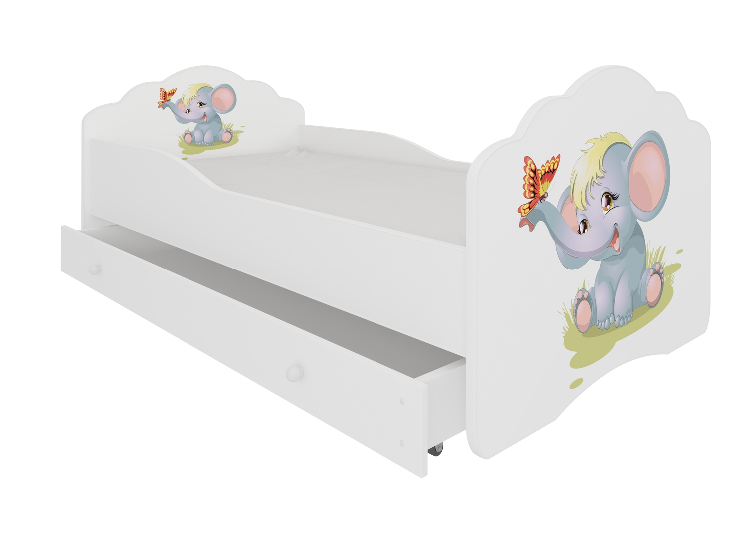 Levně Postel s matrací a zásuvkou Casimo 160 cm - ADRK FURNITURE