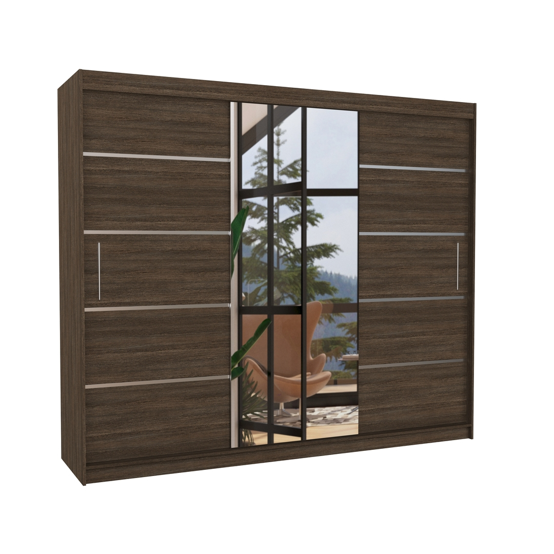 Levně Šatní skříň Salto 250 cm - ADRK FURNITURE