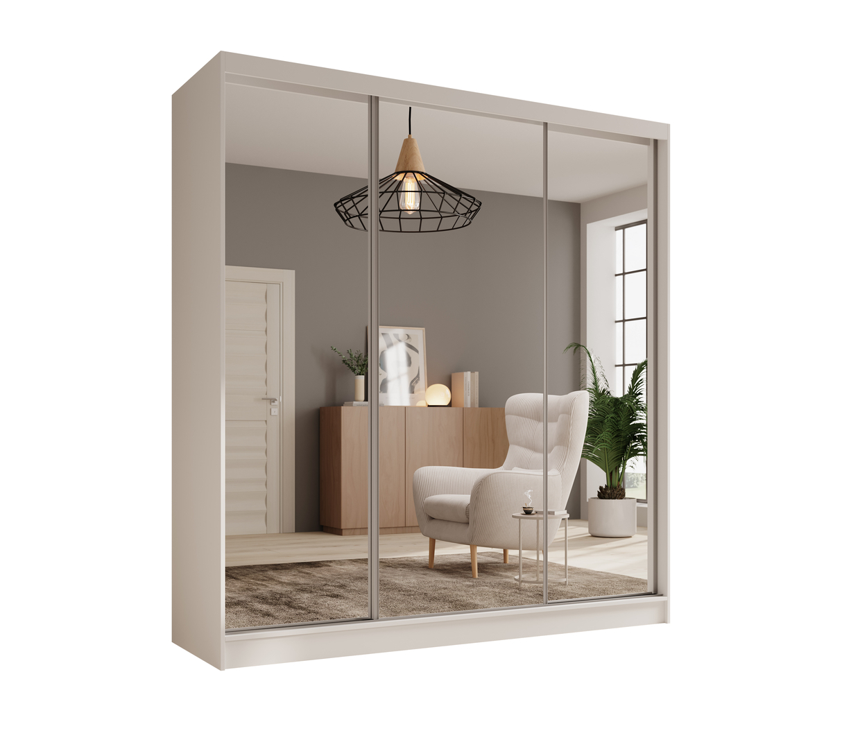 Levně Šatní skříň Tola 200 - ADRK FURNITURE