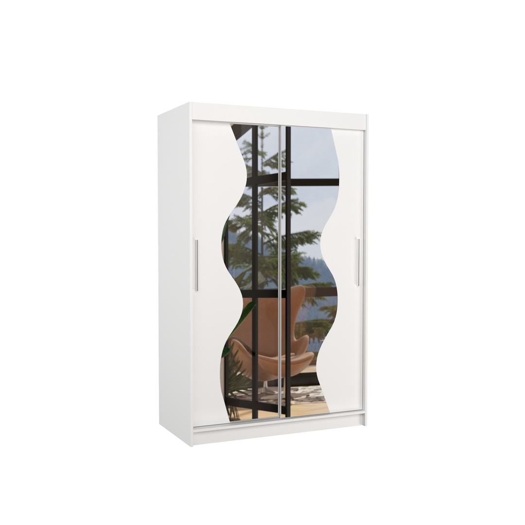 Levně Šatní skříň Oswald 120 cm - ADRK FURNITURE