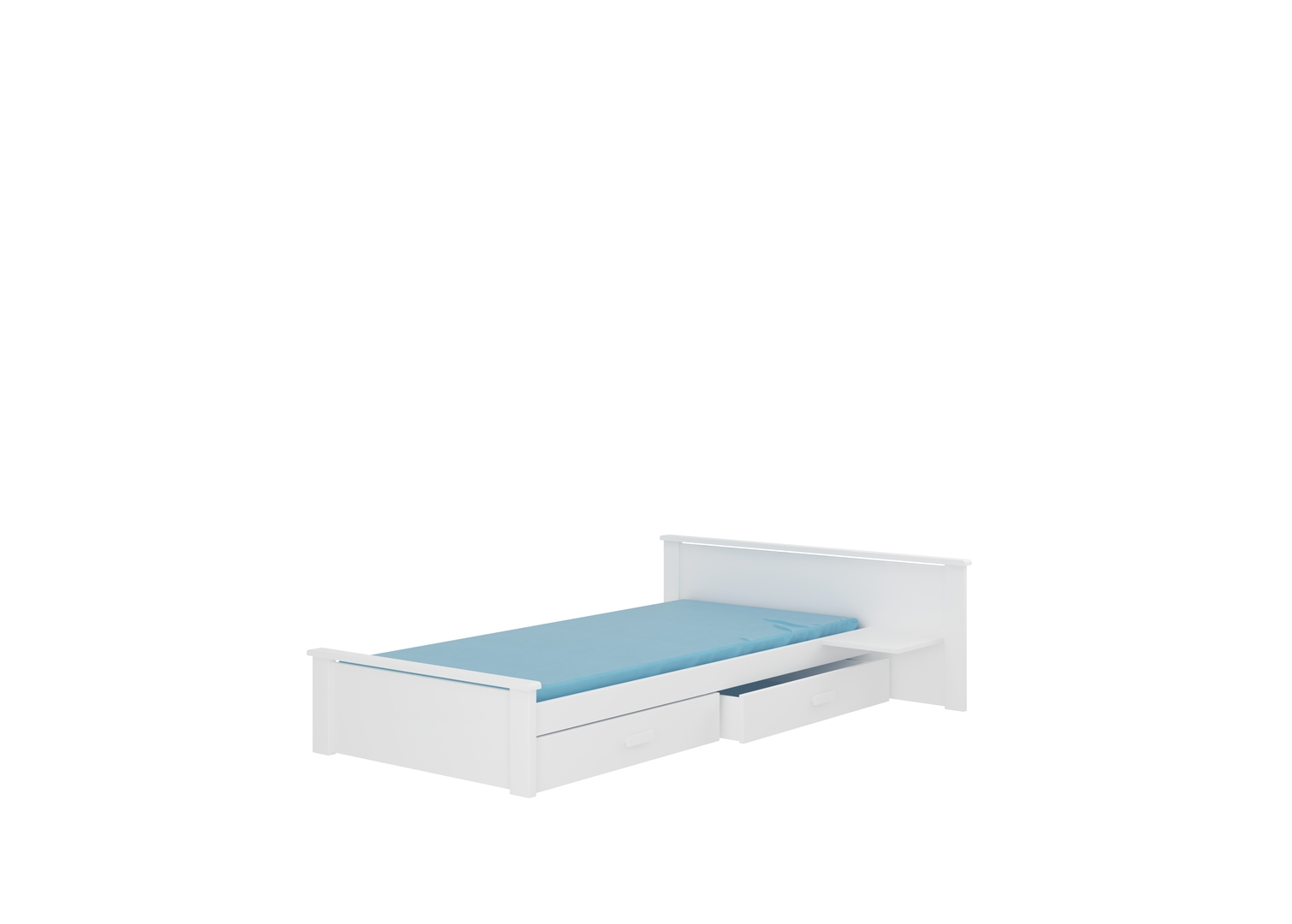 Levně Postel Aldex Shelf 180 cm - ADRK FURNITURE