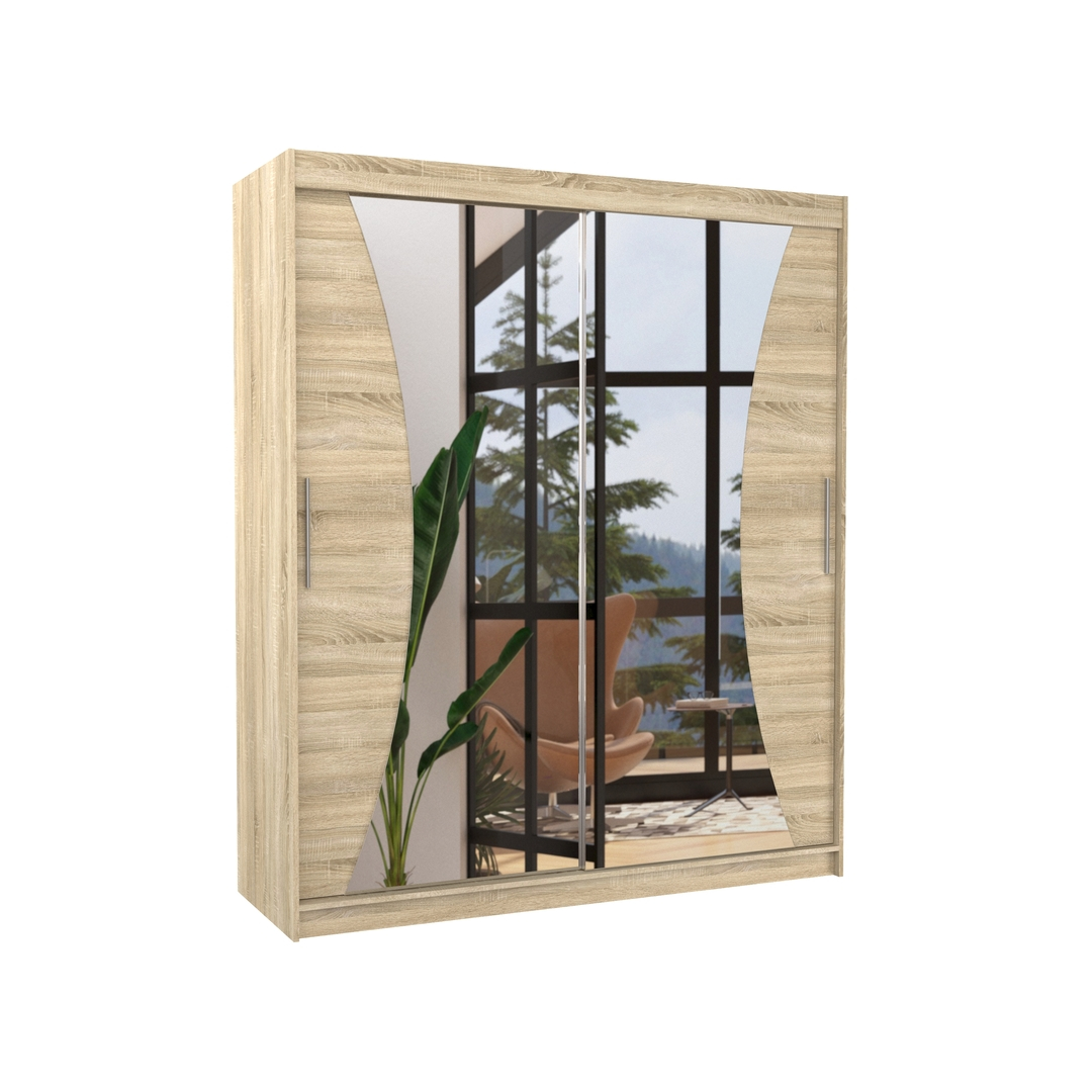 Levně Šatní skříň Charlotte 180 cm - ADRK FURNITURE