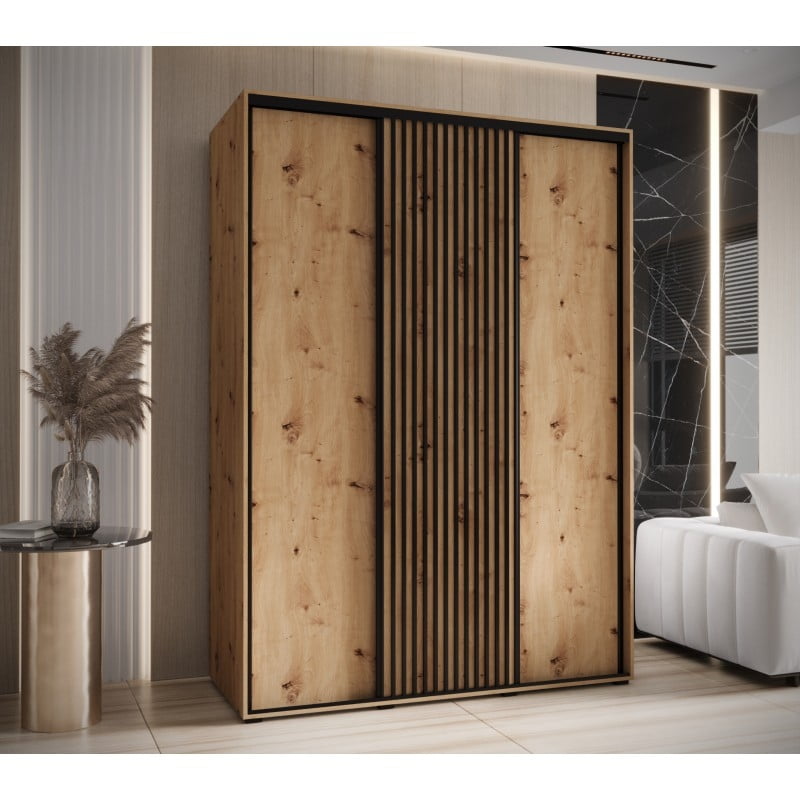 Levně Šatní skříň s posuvnými dveřmi Lanko 1 170, hloubka 60 cm - Abiks Meble