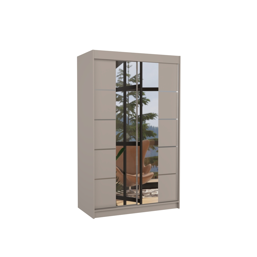 Levně Šatní skříň Genua 120 cm - ADRK FURNITURE