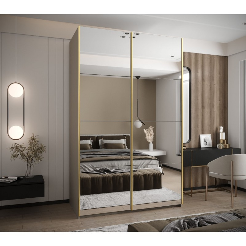 Levně Posuvná skříň Lux 2 150 - Abiks Meble
