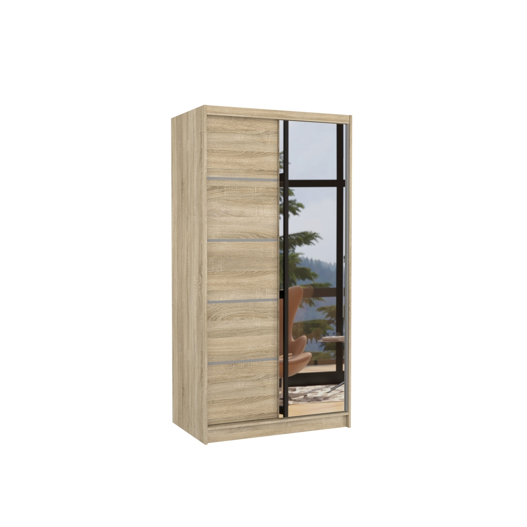 Levně Šatní skříň Orlando 100 cm - ADRK FURNITURE