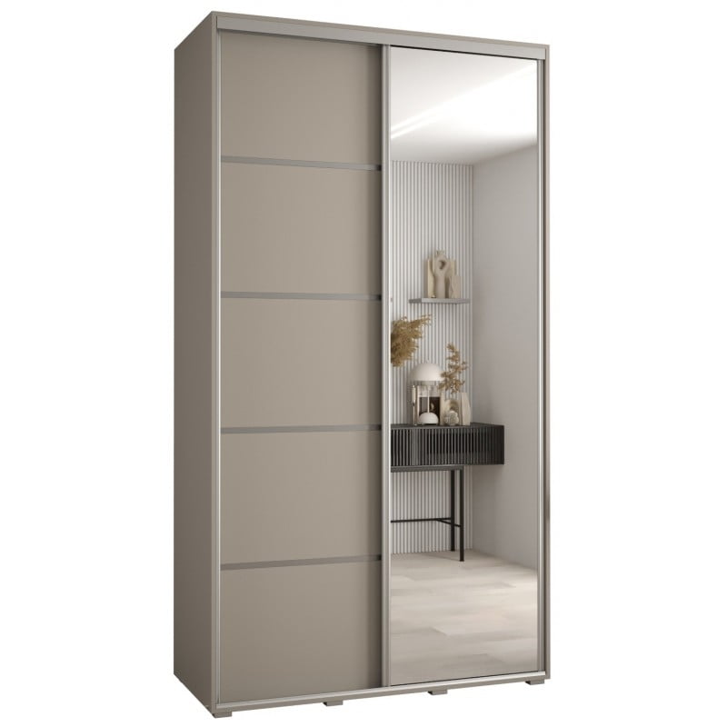Levně Posuvná skříň se zrcadlem Dakota 5 130 45 hloubky - Abiks Meble