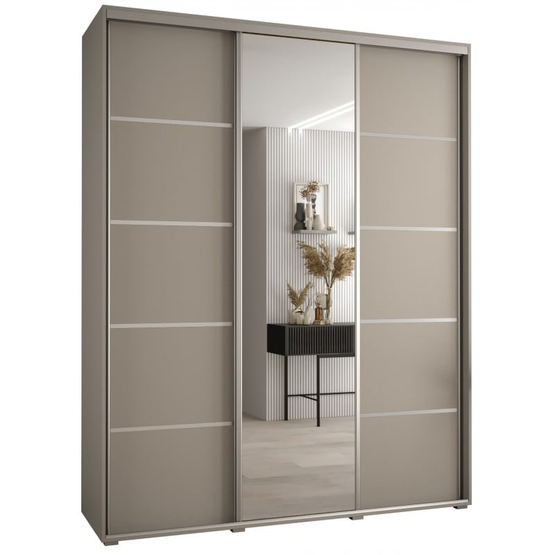 Levně Posuvná skříň se zrcadlem Dakota 5 200 45 hloubky - Abiks Meble