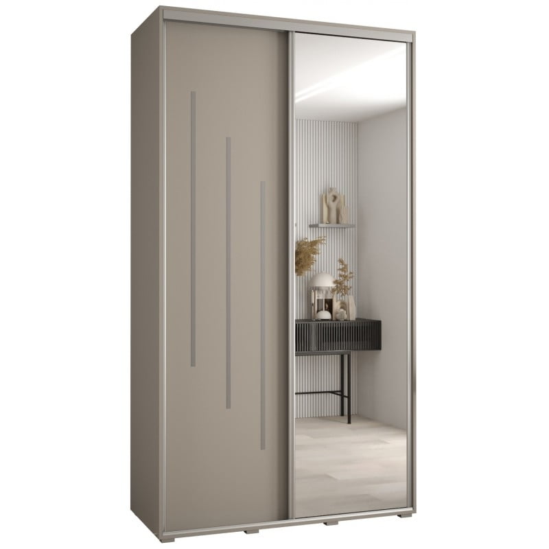 Levně Posuvná skříň se zrcadlem Dakota 9 130 45 hloubky - Abiks Meble