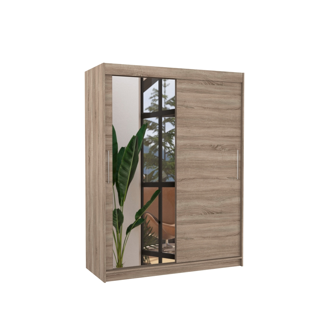Levně Šatní skříň Bianco 150 cm - ADRK FURNITURE