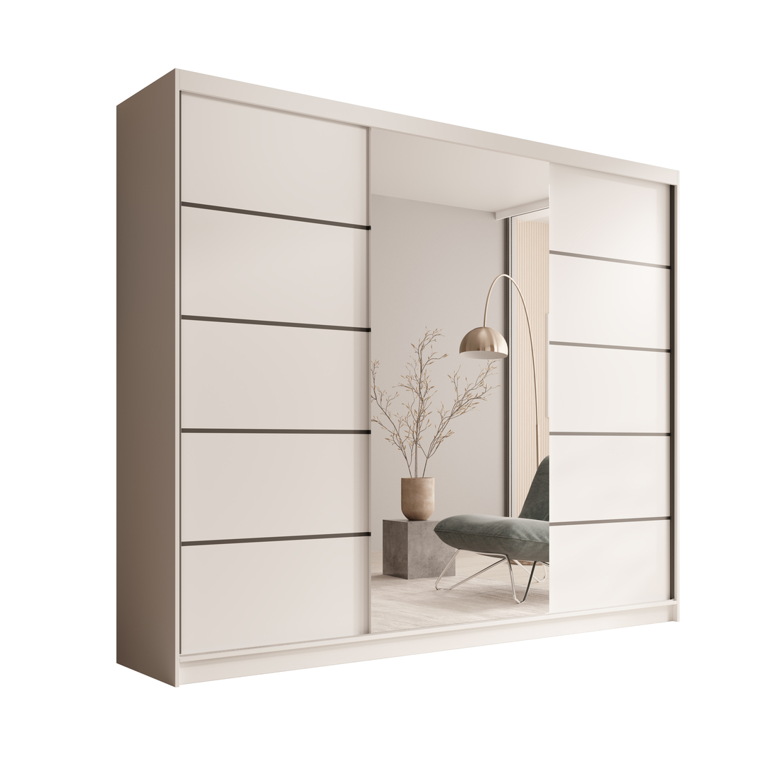 Levně Šatní skříň Etna 250 cm - ADRK FURNITURE
