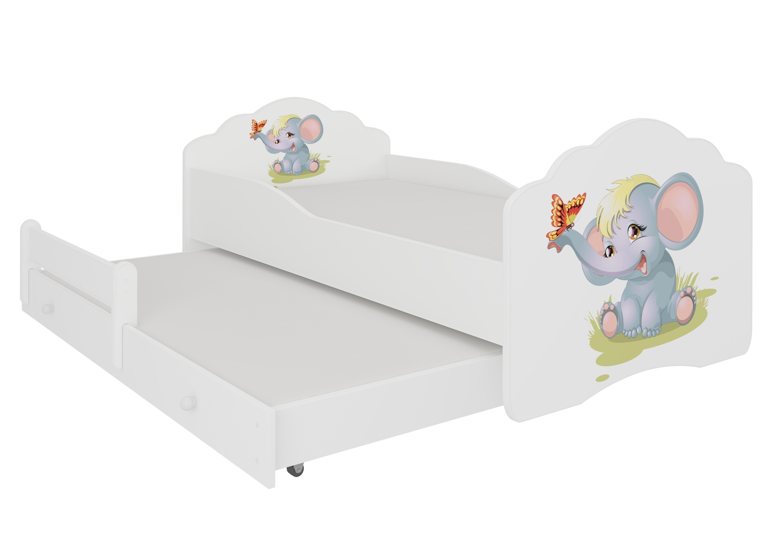 Levně Dvoulůžko s matracemi Casimo Elephant II 160 cm - ADRK FURNITURE