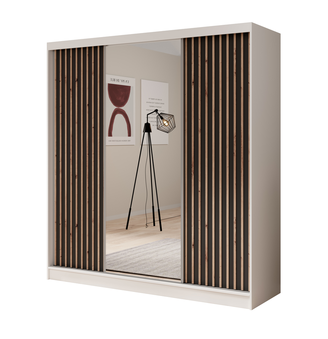Levně Šatní skříň Ida 200 cm - ADRK FURNITURE