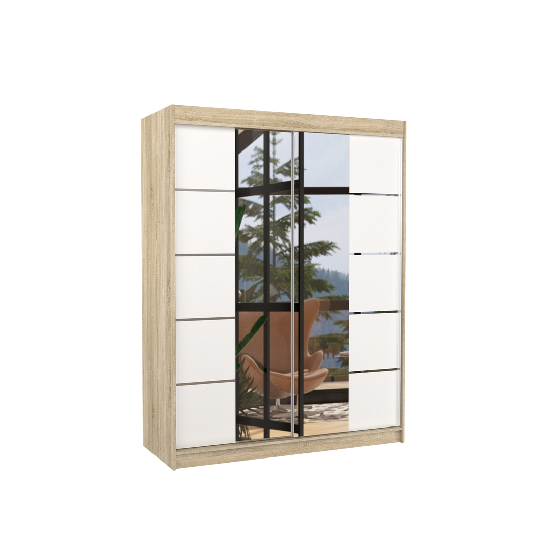 Levně Šatní skříň Nordic 150 cm - ADRK FURNITURE